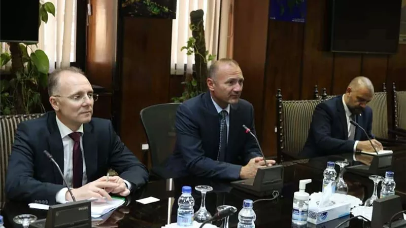 وزير الكهرباء يستقبل نظيرة البلغارى لبحث ومناقشة سبل دعم التعاون بين البلدين