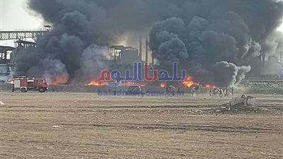 السيطرة على حريق داخل مصنع قطن بالمحلة
