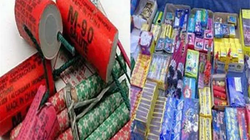 العثور على 134 ألف قطعة ألعاب نارية متنوعة بحوزة شخص بالقاهرة