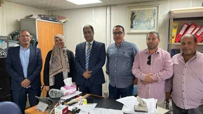 الانتهاء من نزول 266 حاوية اليوم بميناء العين السخنة