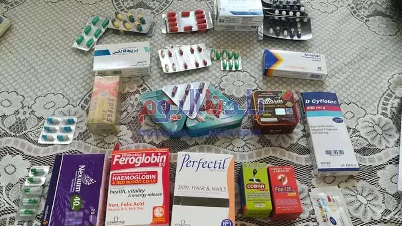 ضبط أدوية منتهية الصلاحية فى حملة على صيدليات الغربية