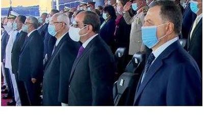 الرئيس السيسي يشهد حفل تخرج دفعة جديدة من طلاب كلية الشرطة