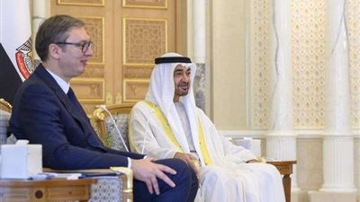 رئيس الإمارات ونظيره الصربي يبحثان العلاقات الثنائية بين البلدين