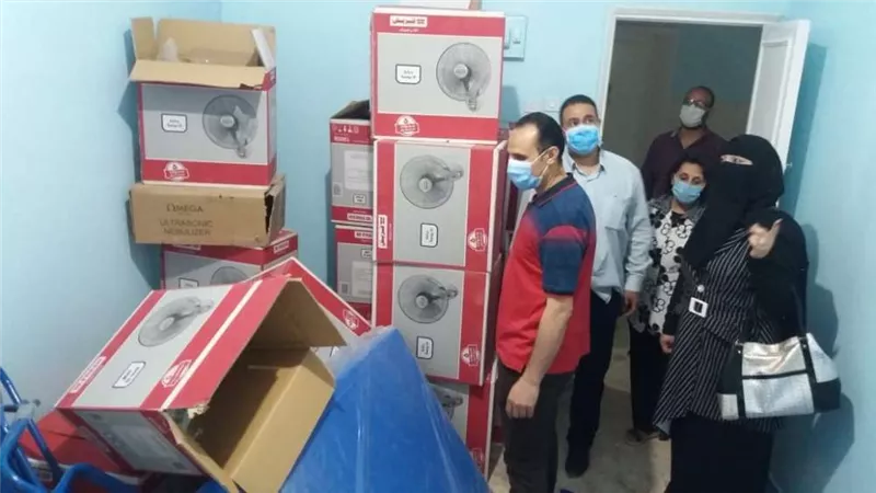 وكيل وزارة الصحة بسوهاج يتفقد أعمال تطوير مستشفى حميات جرجا 