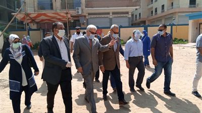 محافظ القليوبية ووكيل وزارة التعليم يتفقدان لجان الثانوية العامة بقليوب