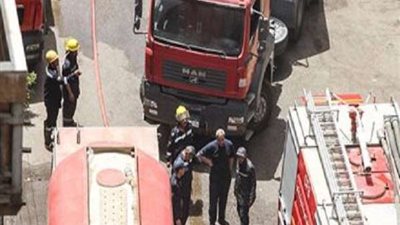 الدفع بـ5 سيارات إطفاء للسيطرة على حريق هائل بمستشفى خاص بالإسكندرية
