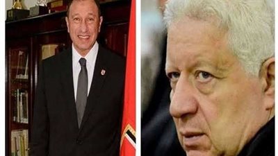 الأهلي ينذر رئيس الزمالك رسمياً علي يد محضر.. ويطالبه بإزالة لافتات نادي القرن
