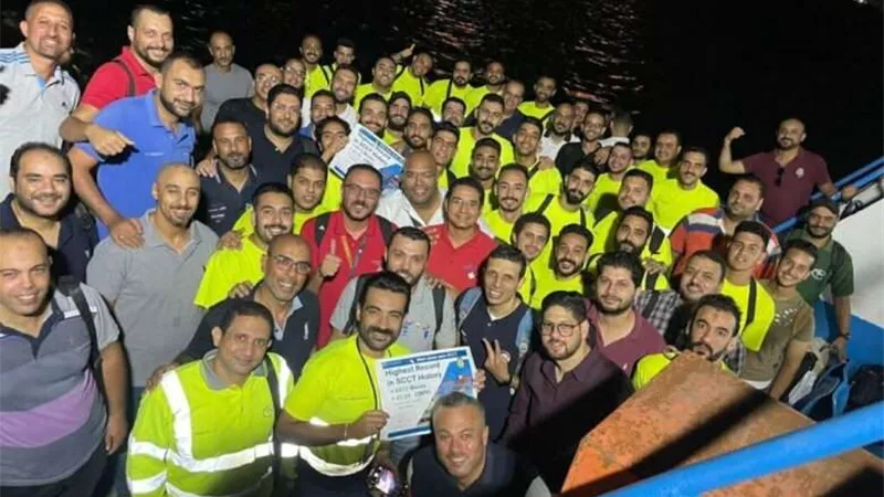 قناة السويس للحاويات تحقق أحد أعلى معدلات تداول بضائع في 12 ساعة