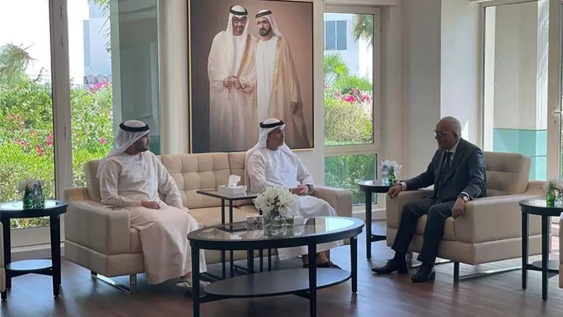 وزير التربية والتعليم يبحث مع نظيره الإماراتي سبل التعاون بين البلدين
