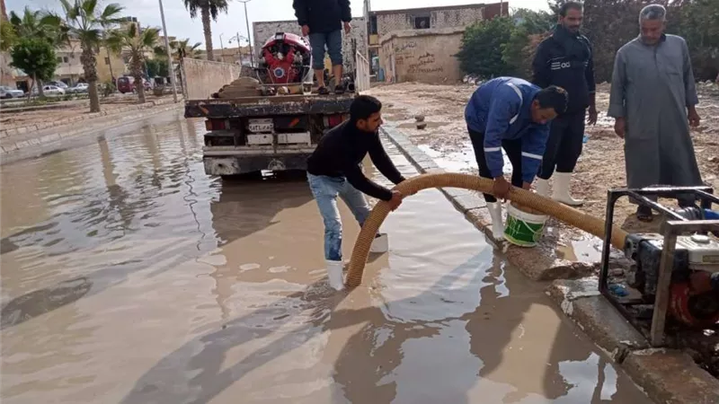 استمرار رفع حالة الطوارئ بالاسكندرية لـ كثرة سقوط الأمطار