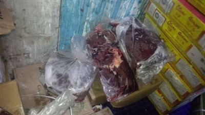 ضبط 80 كيلو لحوم مجمدة فاسدة بالغربية