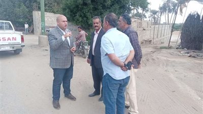 نائب محافظ الجيزة يتفقد قرى أبوغالب ووردان بمركز منشأة القناطر