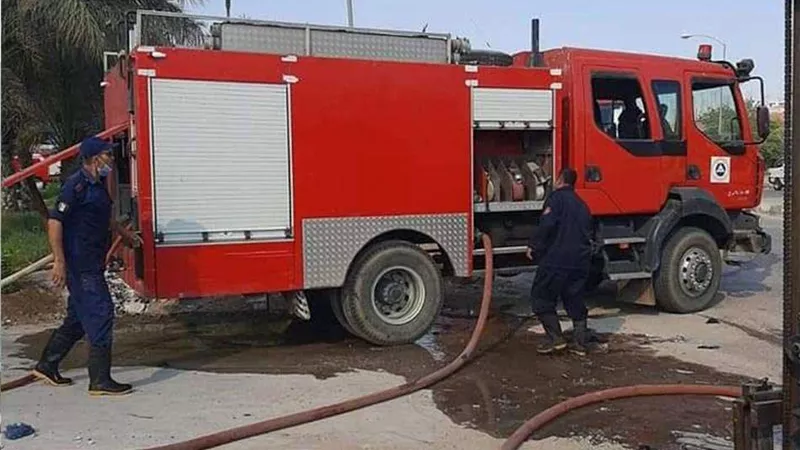 السيطرة على حريق شب في منزل بالمعصرة