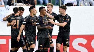 الدوري الأوروبي.. أرسنال يفوز على بي أس في ويتأهل إلى دور الـ 32