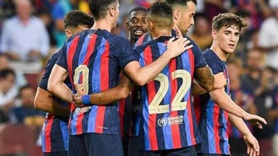 في ليلة تألق ليفاندوفسكي .. برشلونة ينتصر بثلاثية على فياريال