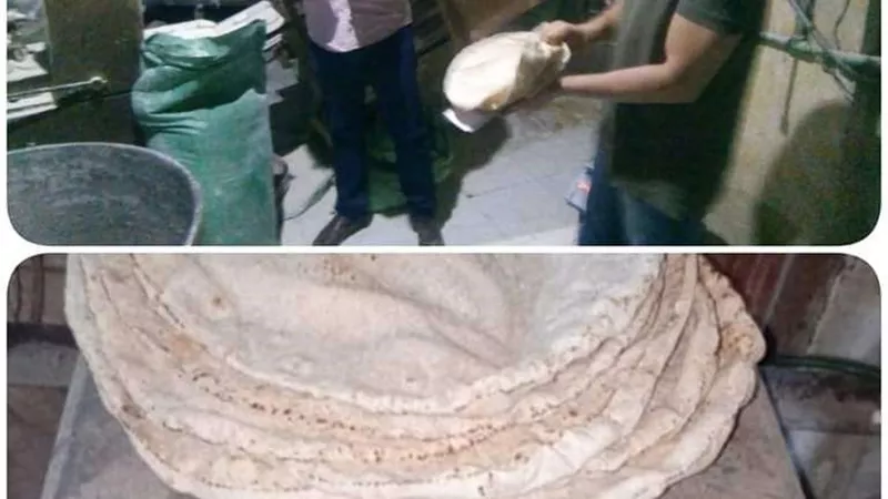غلق مخبز لمدة ثلاثة شهور لإنتاجه خبز ناقص الوزن بالبحيرة