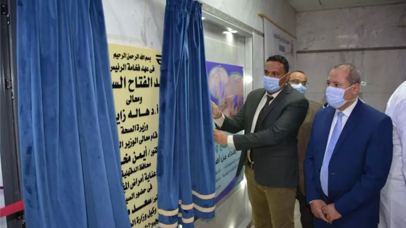 محافظ الدقهلية يفتتح أول وحده عناية مركزة للمخ والأعصاب