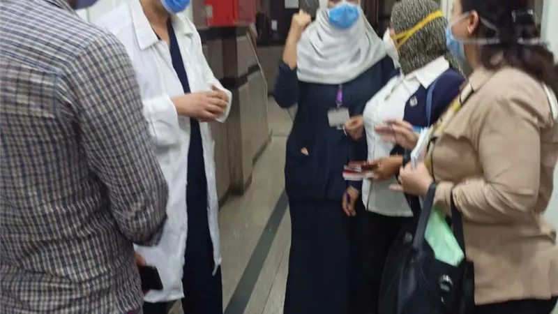 حملة مفاجئة على مستشفى أسيوط العام والإيمان