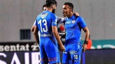 ساسي يشارك في مران الزمالك لأول مرة بعد عودته من تونس