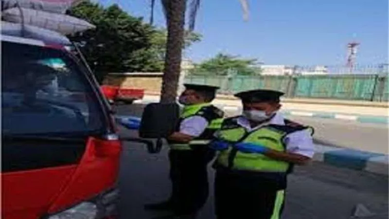 ضبط 2233 سائق لعدم الالتزام بارتداء الكمامات الواقية خلال 24 ساعة