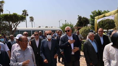 محافظ كفر الشيخ: توريد 21549 طنا و906 كيلو جرامات أرز في 21 موقعا