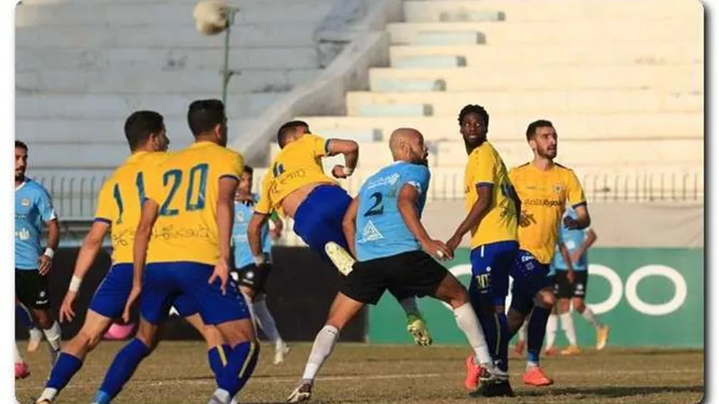 مباراة غزل المحلة والإسماعيلي في الدوري تشهد 5 أهداف