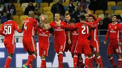 بنفيكا يضرب اليوفي بثلاثية في الشوط الأول بدوري أبطال أوروبا