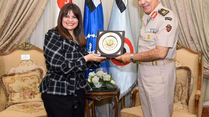 أكاديمية ناصر العسكرية للدراسات العليا تستضيف وزيرة الدولة للهجرة وشئون المصريين بالخارج