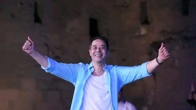 مدحت صالح وديانا حداد علي مسرح دار الأوبرا اليوم