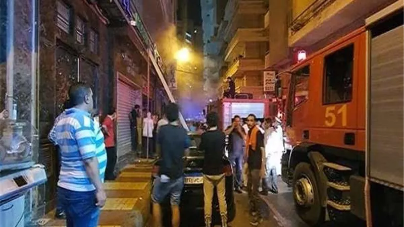الحماية المدنية تُسيطر على حريق شب في مطعم ببولاق الدكرور