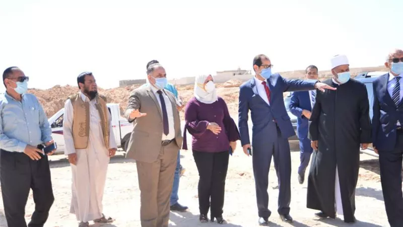 محافظ مطروح يتابع مقترح إنشاء فرع جامعة الأزهر بحضور وفد من مشيخة الأزهر