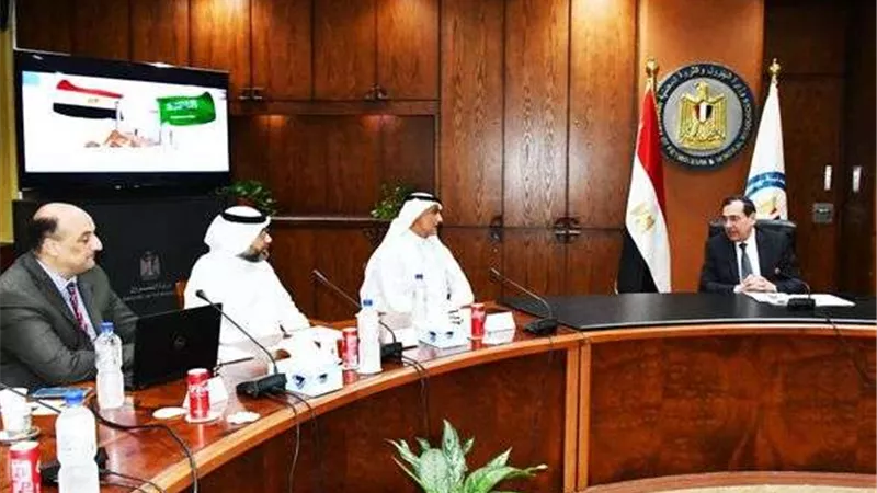 وزير البترول يبحث مع شركة أبسكو السعودية خططها داخل مصر