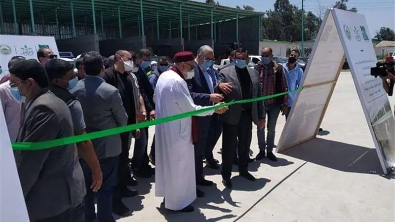 وزير الزراعة يفتتح 6 مزارع للإنتاج الحيواني بحضور محافظ البحيرة