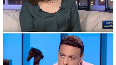 نجلة سيد مكاوي تنتقد محمد الغيطي بسبب مسلسل الضاحك الباكي