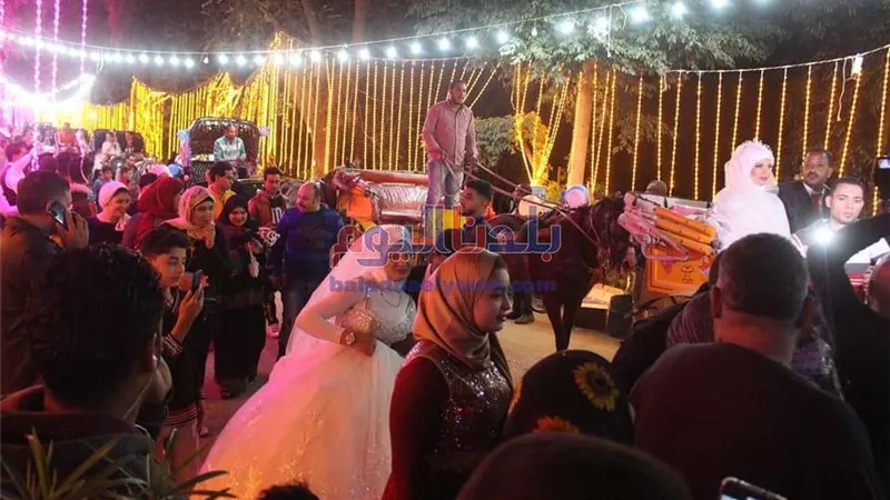 ضبط القائمين على تنظيم حفل زفاف بميت غمر