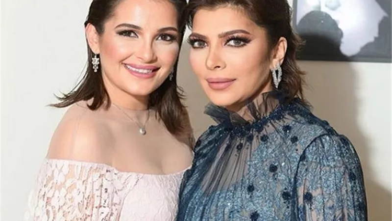 شاهد.. الفيديو الأول من حفل خطوبة ابنة أصالة نصرى