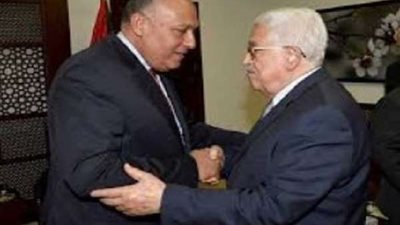 الدعم العربي.. سامح شكري يتوجه إلى رام الله ويلتقي بالرئيس الفلسطيني