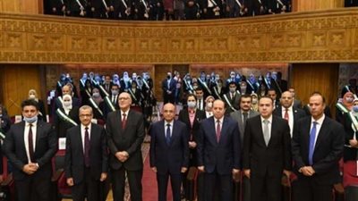 شاهد.. أعضاء هيئة قضايا الدولة الجدد يؤدون اليمين القانونية أمام وزير العدل