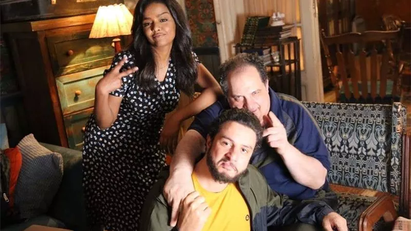فيديو كوميدي للفيشاوي والصاوي من داخل كواليس فيلم 