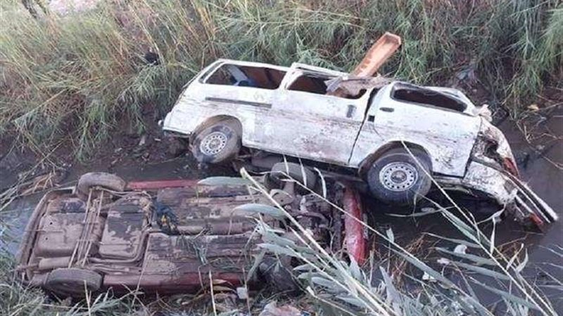 صورة حادث أسيوط