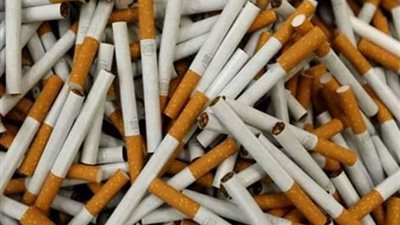 ضبط 21 ألف عبوة سجائر مجهولة المصدر.. خلال حملة أمنية