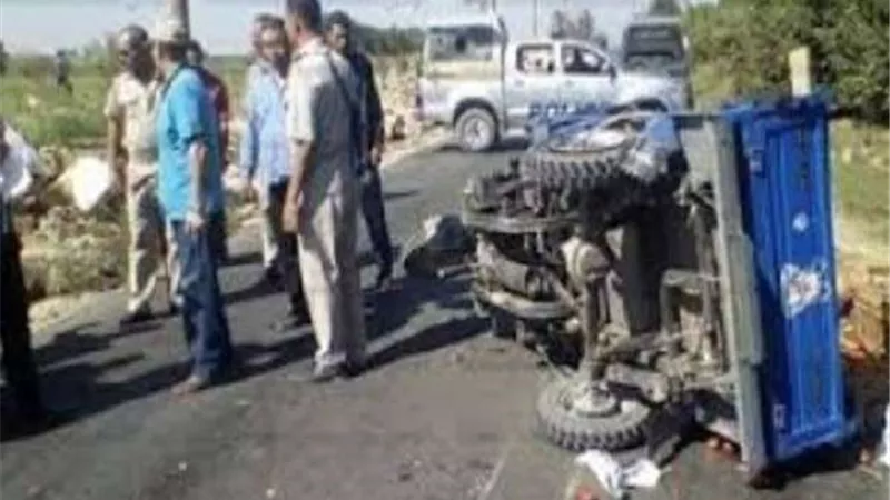 مصرع شخص وإصابة 5 في حادث تصادم بالبدرشين