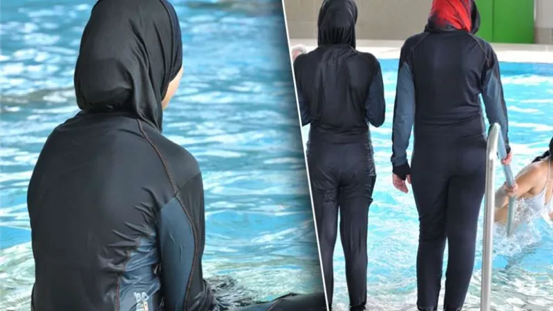 هؤلاء أعلنوا تضامنهم مع البوركيني