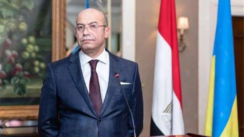 السفارة المصرية بأوكرانيا تنظم اجتماعا بعنوان التجارة فى زمن التحديات الدولية