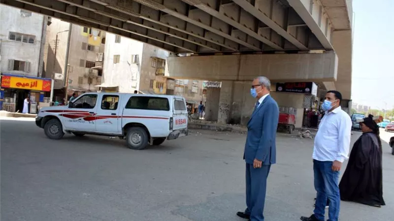 محافظ القليوبية يتابع أعمال النظافة وإزالة الإشغالات في بنها