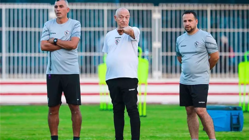 فيريرا يصعد عددا من لاعبي الشباب في مران الزمالك