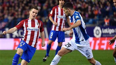 التعادل الإيجابي يحسم مواجهه أتلتيكو مدريد وإسبانيول