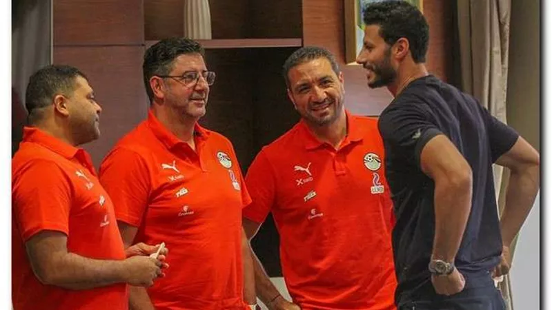 انطلاق معسكر منتخب مصر اليوم استعداداً لودية بلجيكا
