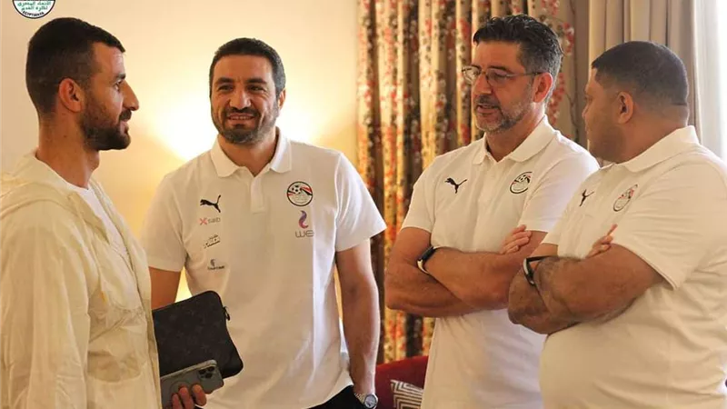 منتخب مصر يخضع لمسحة طبية استعداداً لمواجهة بلجيكا