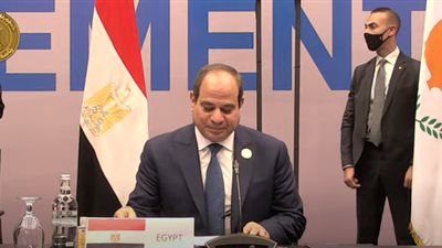 السيسي: مصر حرصت على الانضمام لمبادرة تنسيق المناخ بالشرق الأوسط منذ إطلاقها